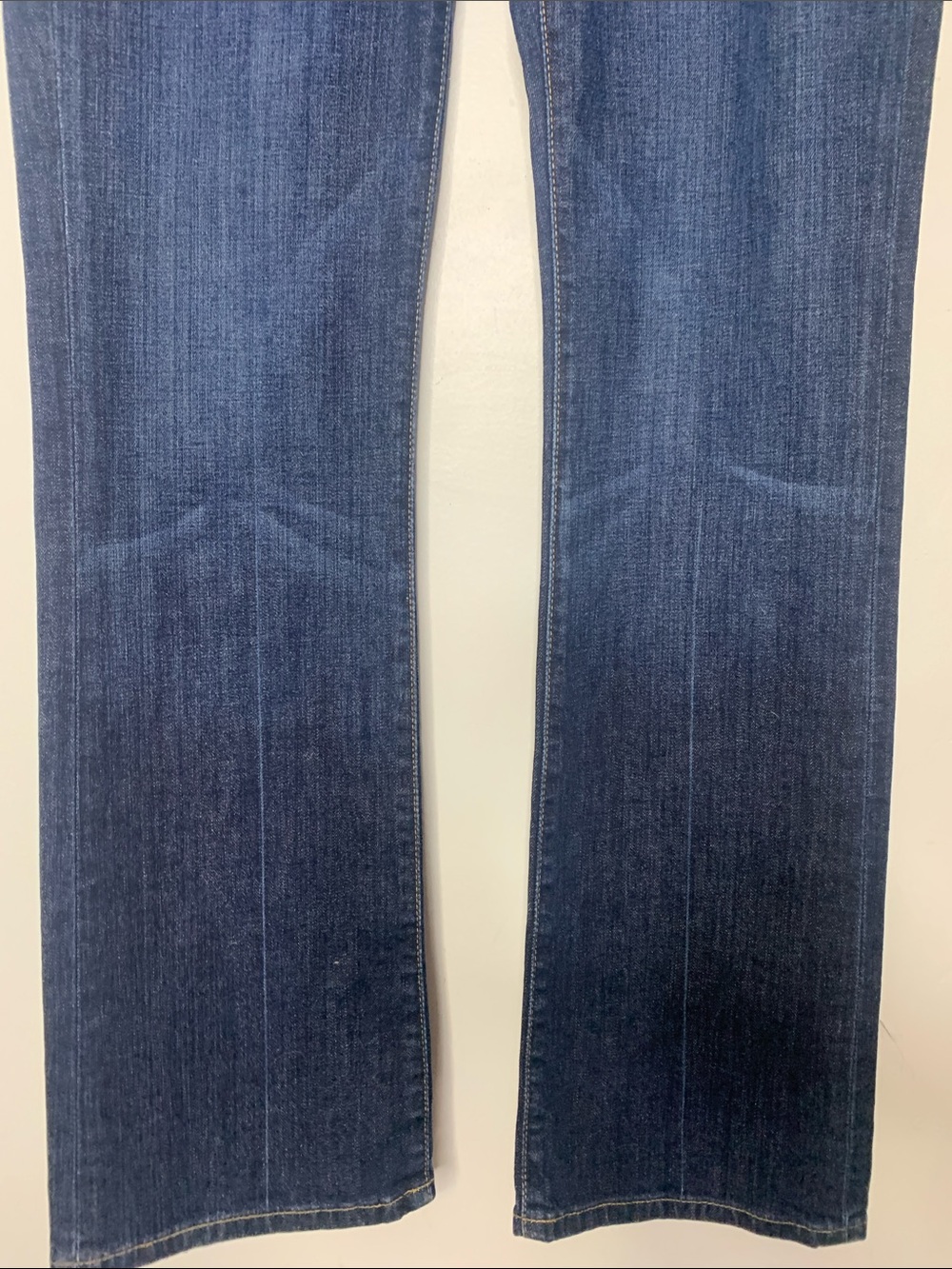 New VTG Uncharted Territory lowrise Dark Denim Bootcut Jeans Size 31 34” inseam - Picture 3 of 11
